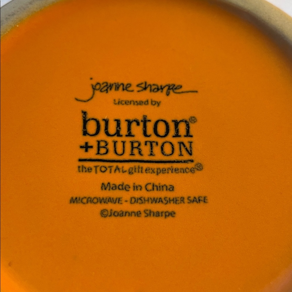 Burton Grandma/Grandpa  Superpower Mugs - Teal and Mustard - Picture 4 of 6